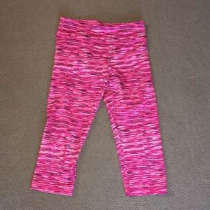 Justice size 16 pink capris